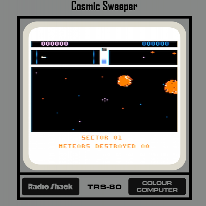 Cosmic Sweeper box art