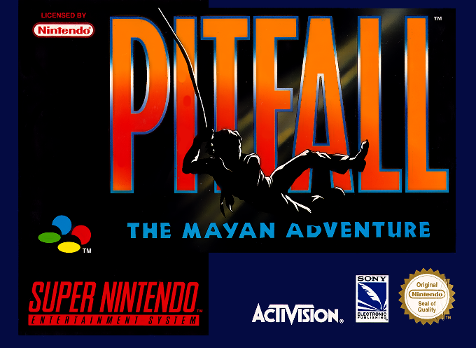 Pitfall - The Mayan Adventure — box-2D (EU)