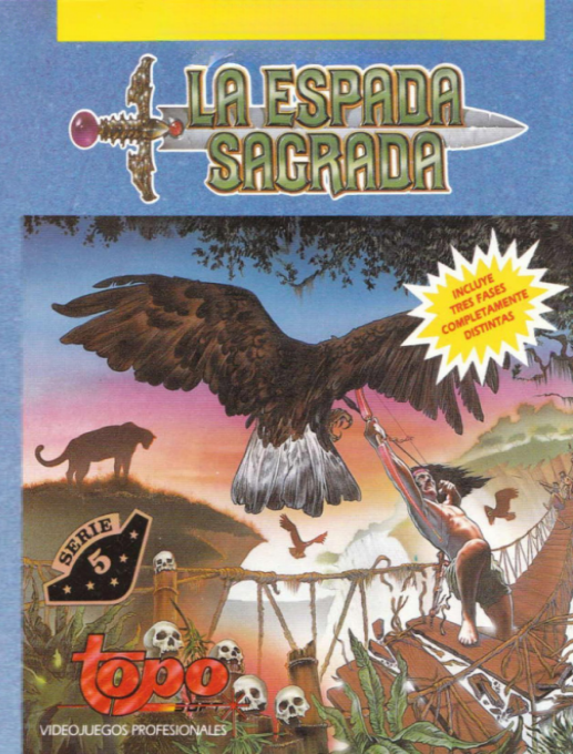 Espada Sagrada, La box art