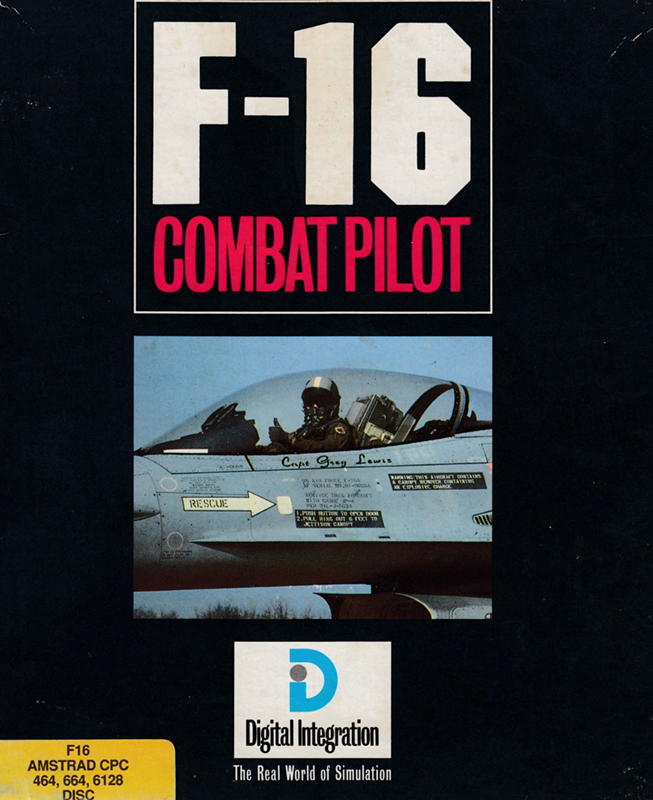 F-16 Combat Pilot box art