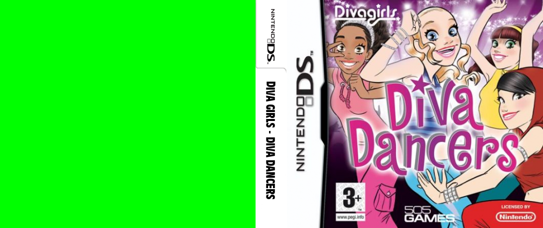 Diva Girls - Diva Dancers — box-texture (EU)