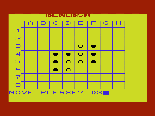 Reversi — ss (WOR)