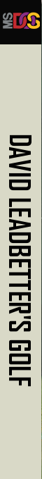 David Leadbetter's Golf — box-2D-side (DE)