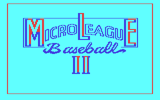 Microleague Baseball 2 — sstitle (US)