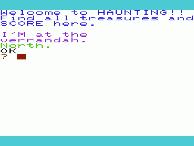 Haunted House — sstitle (WOR)