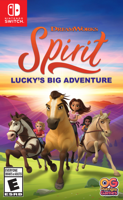 DreamWorks Spirit - Lucky's Big Adventure box art