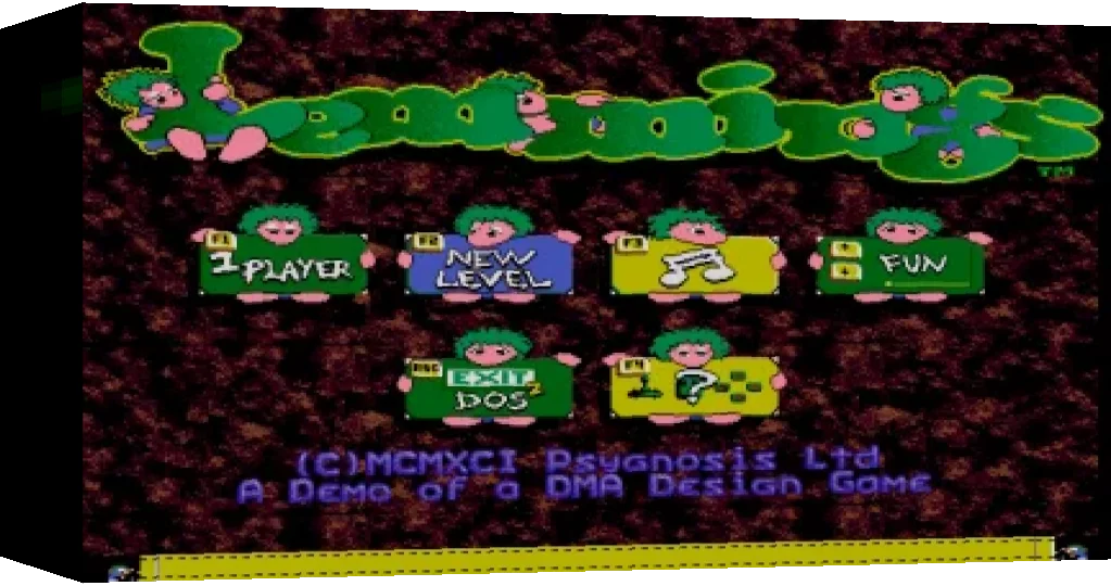 Covox Lemmings Demo — box-3D (WOR)