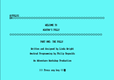 Agatha's Folly — sstitle (EU)