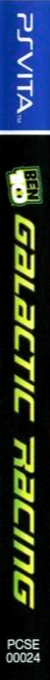 Ben 10 - Galactic Racing — box-2D-side (US)