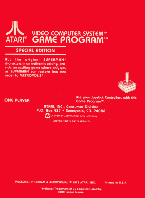 Superman — box-2D-back (US)