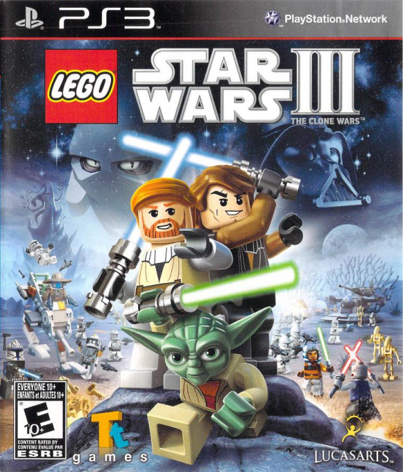 LEGO Star Wars III - The Clone Wars box art