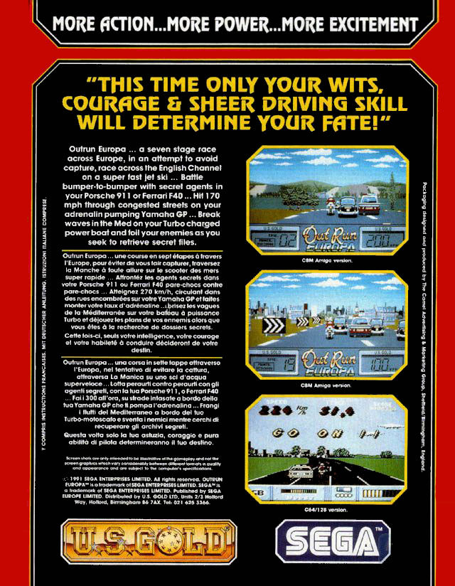 OutRun Europa — box-2D-back (EU)