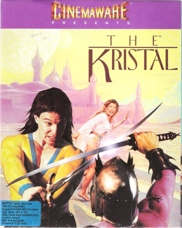 Kristal, The box art