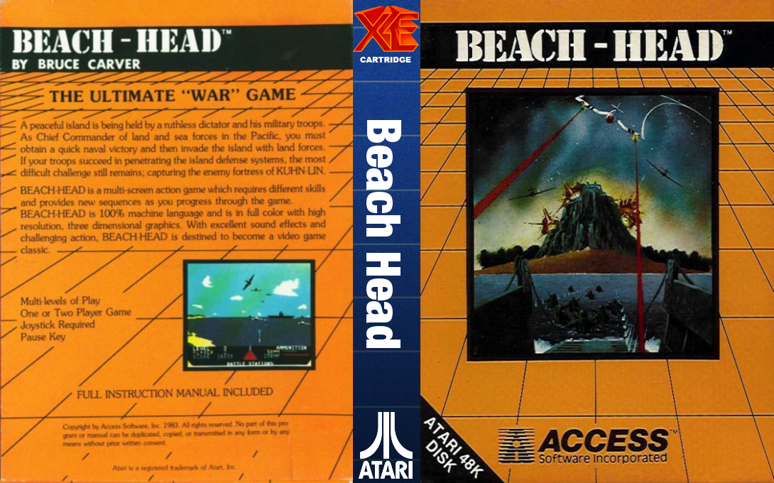 Beach-Head — box-texture (US)