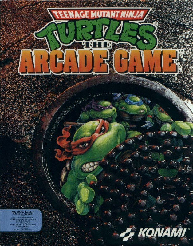 Teenage Mutant Hero Turtles - The Coin-Op! box art