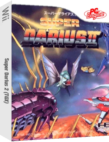 Super Darius 2 — box-3D (JP)