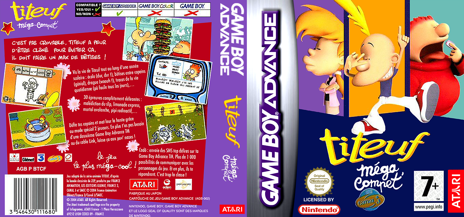 Titeuf - Mega Compet — box-texture (FR)