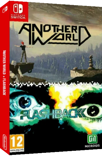 Another World + Flashback — box-3D (EU)