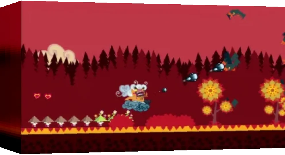 Floating Cloud God Saves The Pilgrims En Hd! — box-3D (WOR)