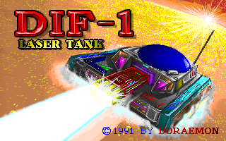 DIF-1 Laser Tank box art