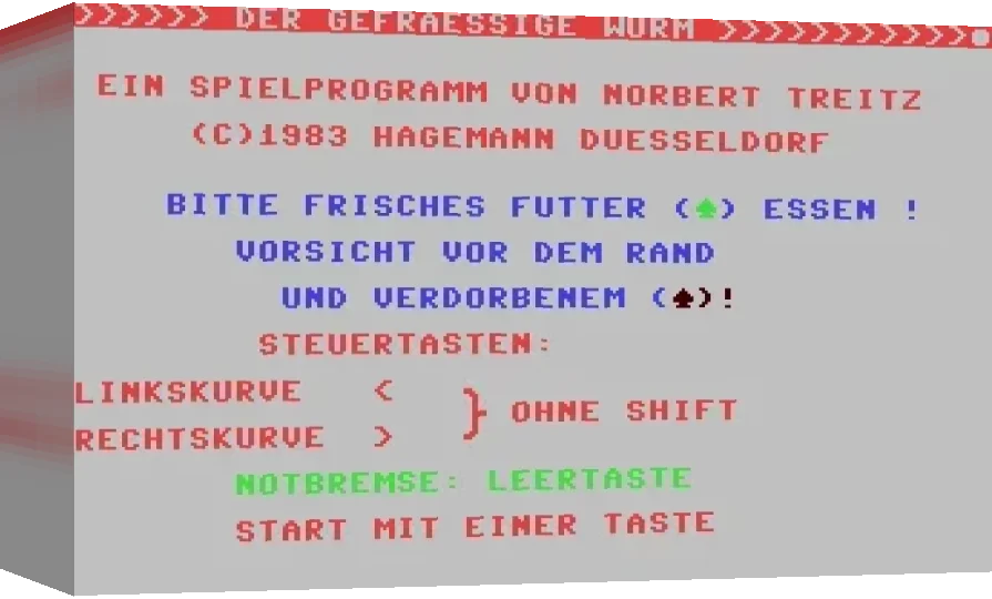 Gefraessige Wurm, Der — box-3D (WOR)