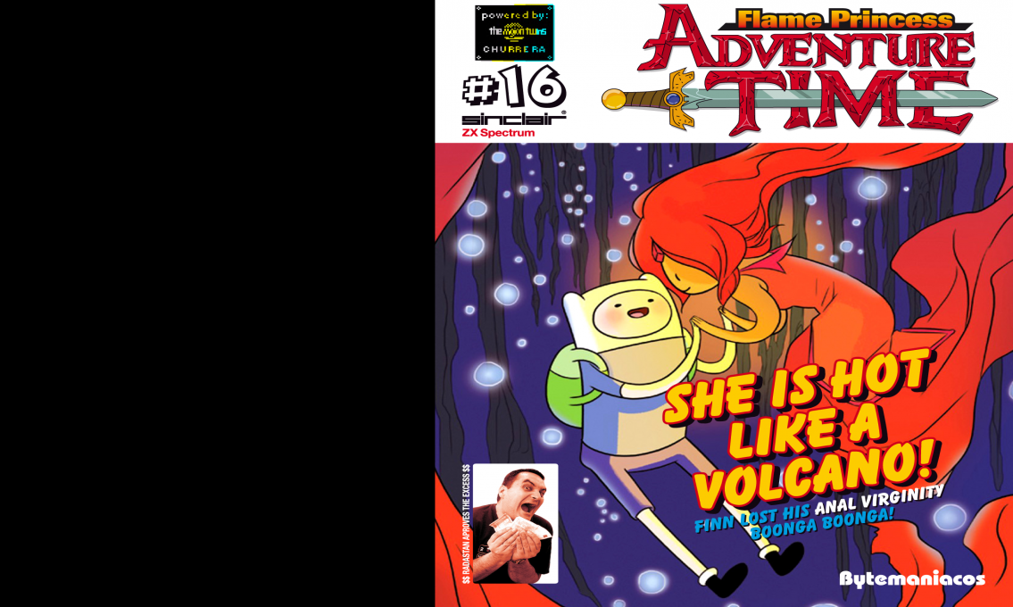 Flame Princess Adventure Time — box-texture (EU)