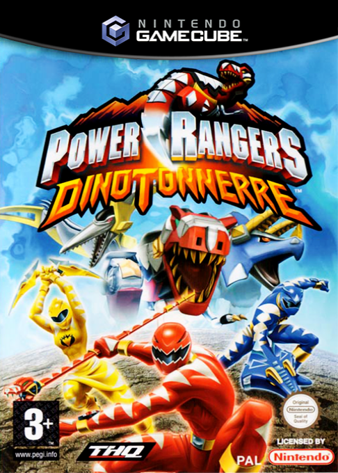Power Rangers - Dino Tonnerre — box-2D (FR)