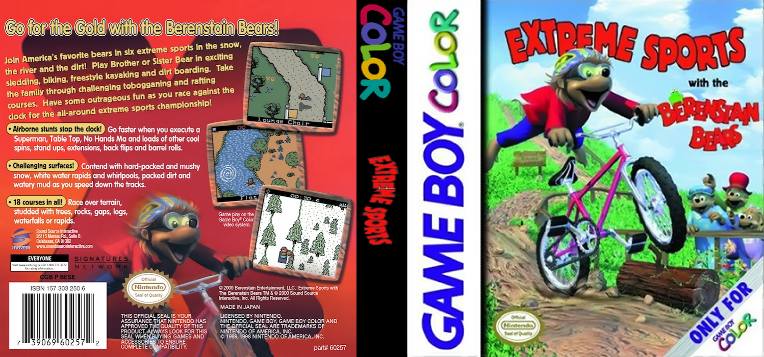 Extreme Sports with the Berenstain Bears — box-texture (US)