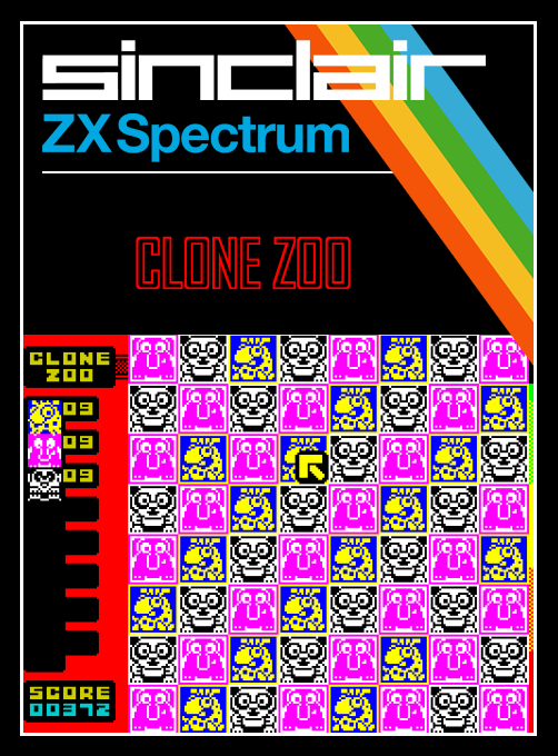 Clone Zoo box art