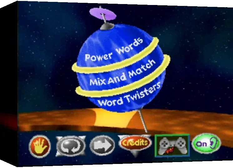 ZZZ(notgame):Lightspan - Cosmic Cookoff - Language Arts — box-3D (US)