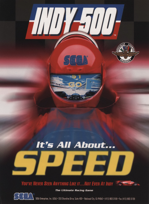 Indy 500 box art