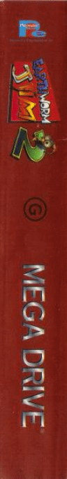Earthworm Jim 2 — box-2D-side (BR)