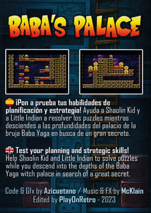Baba's Palace — box-2D-back (EU)