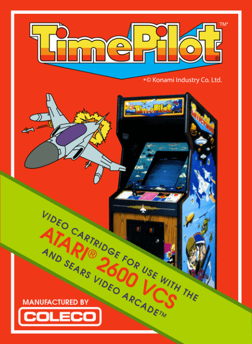 Time Pilot box art