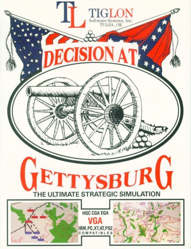Decision at Gettysburg box art