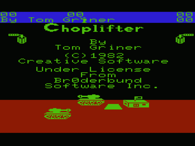 Choplifter — sstitle (WOR)