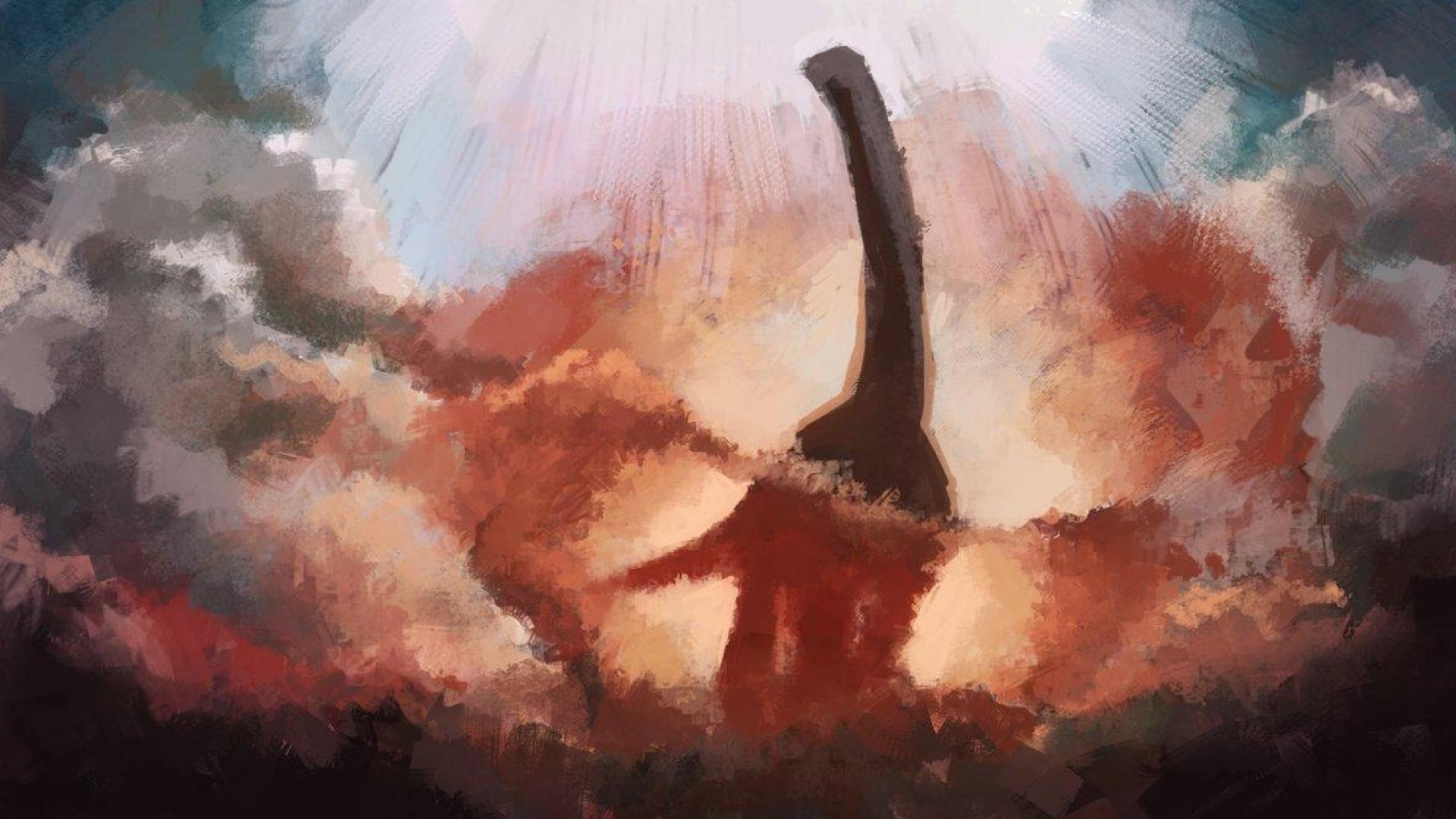 Bronkie The Bronchiasaurus — fanart