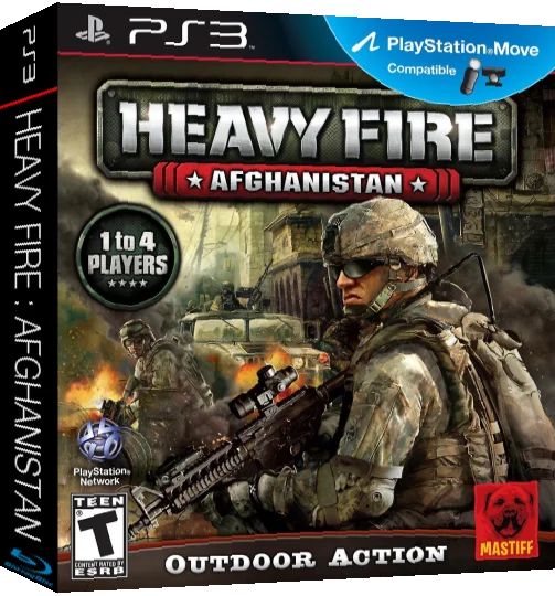 Heavy Fire - Afghanistan — box-3D (US)