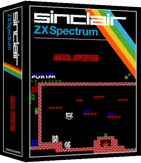 Agatha Adventure — box-3D (SS)