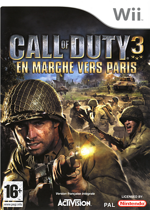 Call of Duty 3 — box-2D (FR)