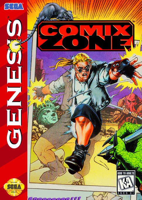 Comix Zone box art