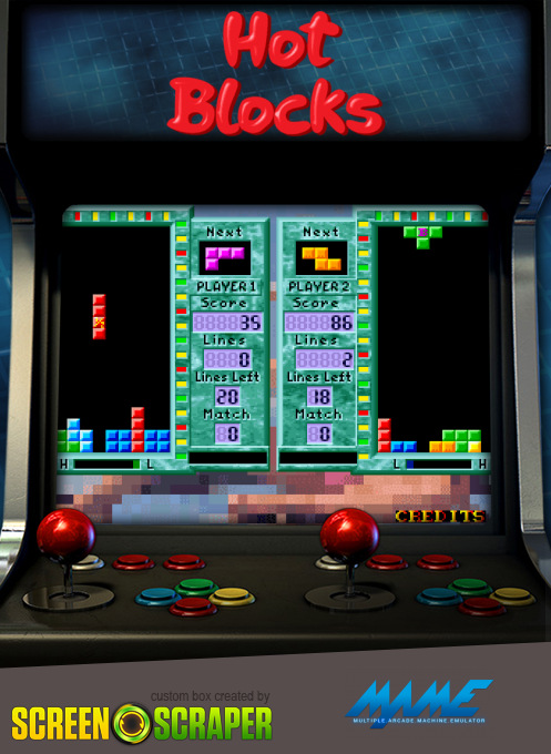 Hot Blocks - Tetrix 2 box art