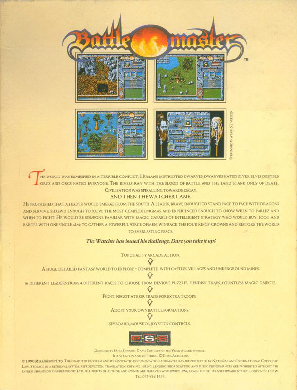 Battle Master — box-2D-back (EU)