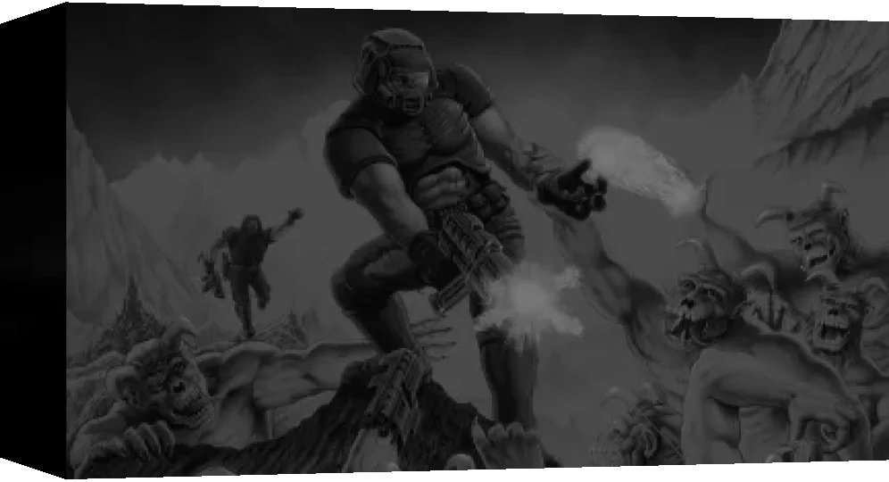 The Ultimate DOOM — box-3D (WOR)