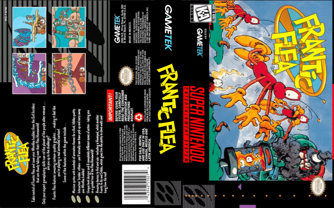 Frantic Flea — box-texture (US)