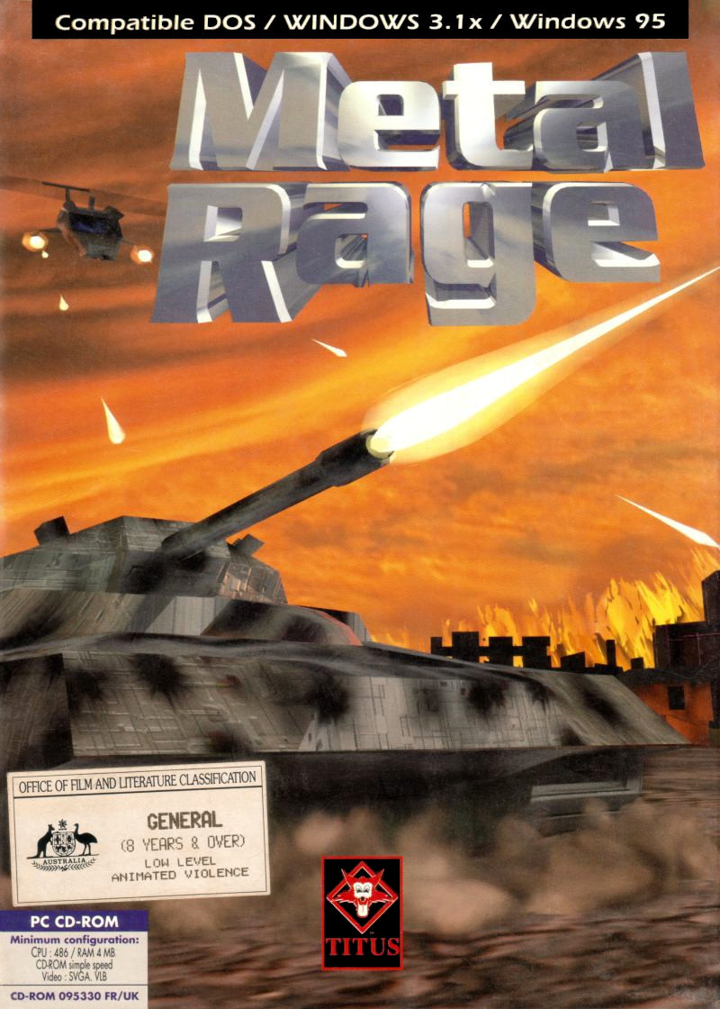 Metal Rage — box-2D (AU)