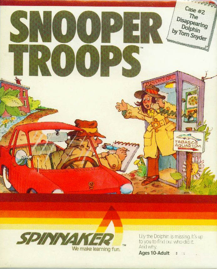 Snooper Troops - Case #2 - The Case of the Disappearing Dolphin box art