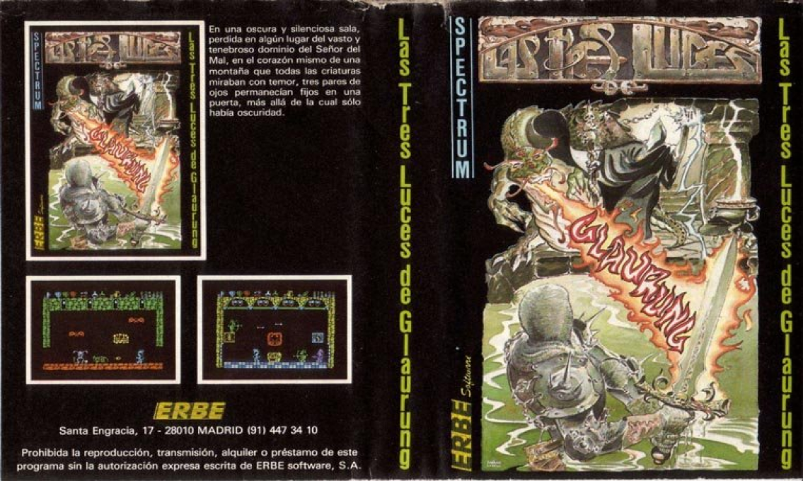 Las Tres Luces De Glaurung — box-texture (SP)