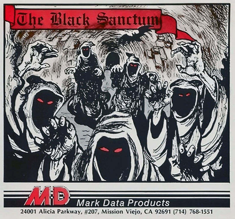 Black Sanctum, The box art