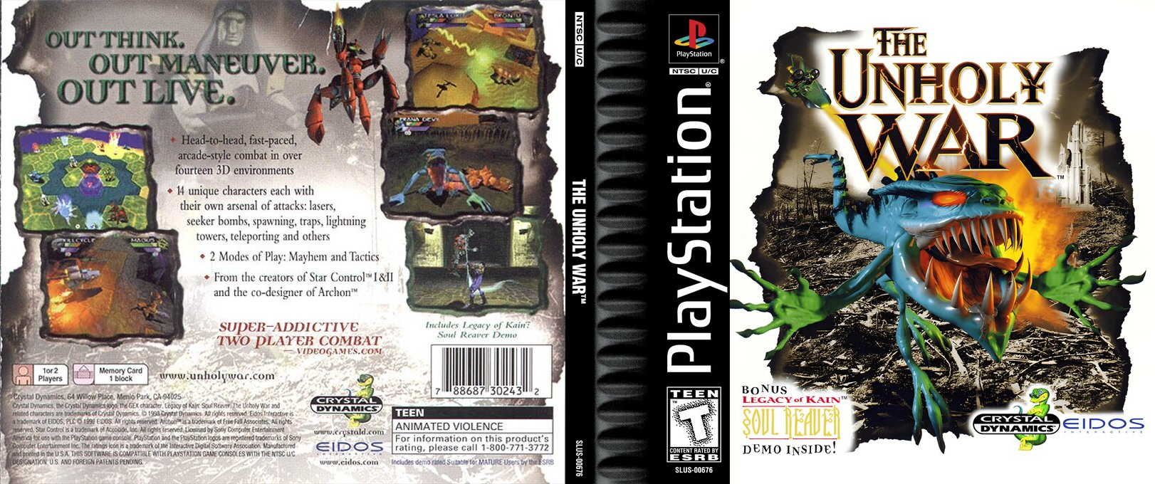 Unholy War, The — box-texture (US)